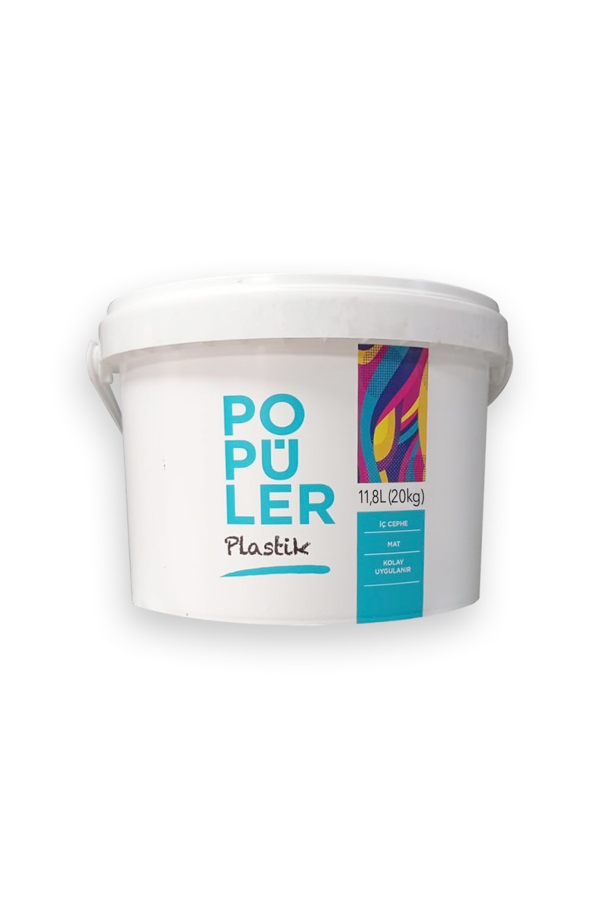 Popüler Plastik Mat Duvar Boyası 20 Kg