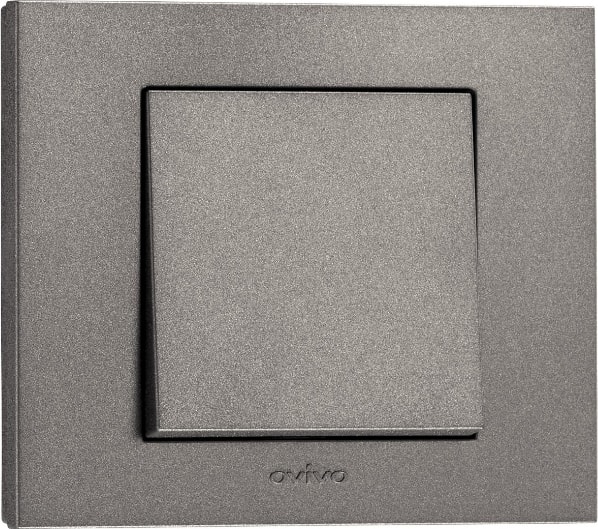 Antrasit Tekli Anahtar Çerçevesiz