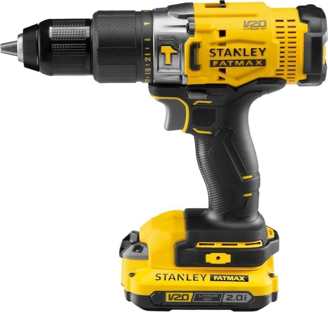 18V 2.0AH V20 Çift Akülü Darbeli Matkap SCD718D2K
