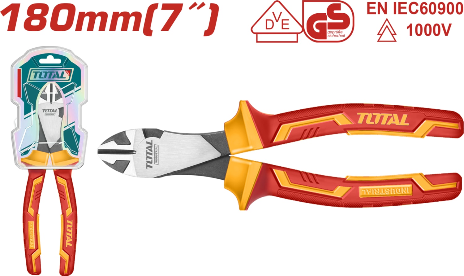 Vde Izoleli Yan Keski 180MM THTIP2571