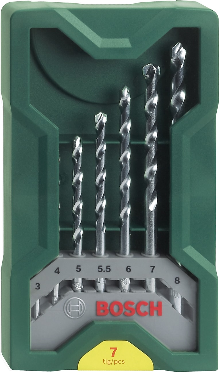 BOSCH X-Line 7 Parça Taş/duvar Matkap Ucu Seti