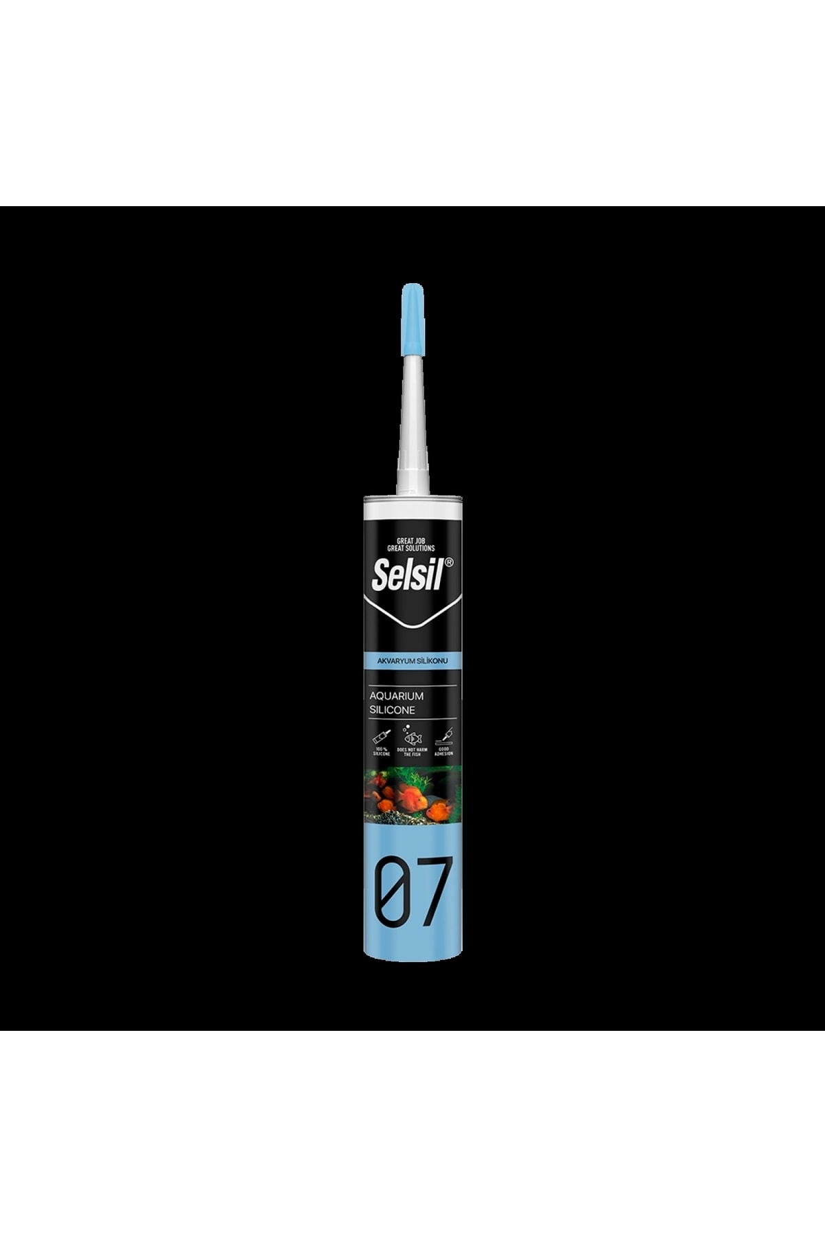 SELSİL Akvaryum Silikonu 280ml - Şeffaf
