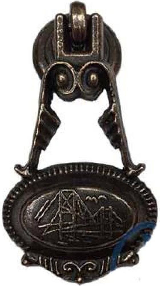 Dekoratif Zamak Sarkaç Küçük Kulp - 30X63MM, Eskitme, 75 Adet