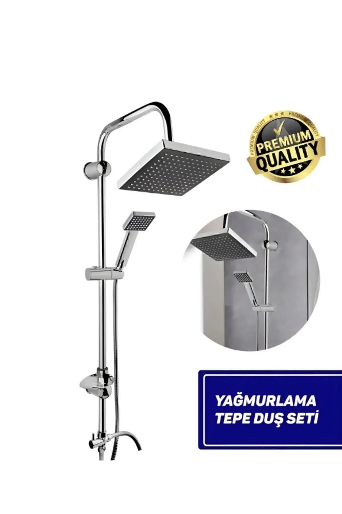 ROBOT YAĞMURLAMA TEPE DUŞ BANYO SETİ LÜX ROBOT DUŞ SETİ DUŞ ROBOTU