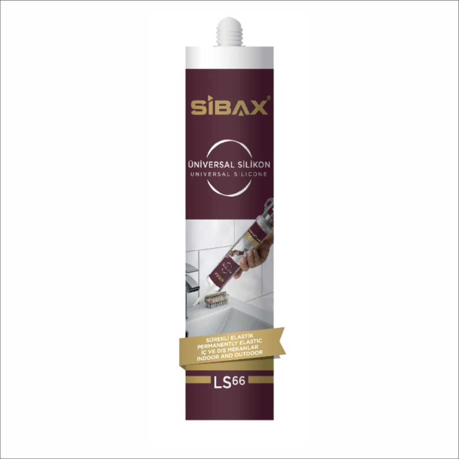LS66 Tek Bileşenli Asetoksi Silikon 280 GR Genel Amaçlı Silikon