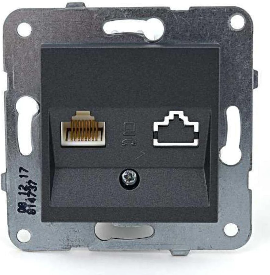 Artline Novella Füme Tekli Data Cat-6 Internet Prizi Çerçevesiz 92605432