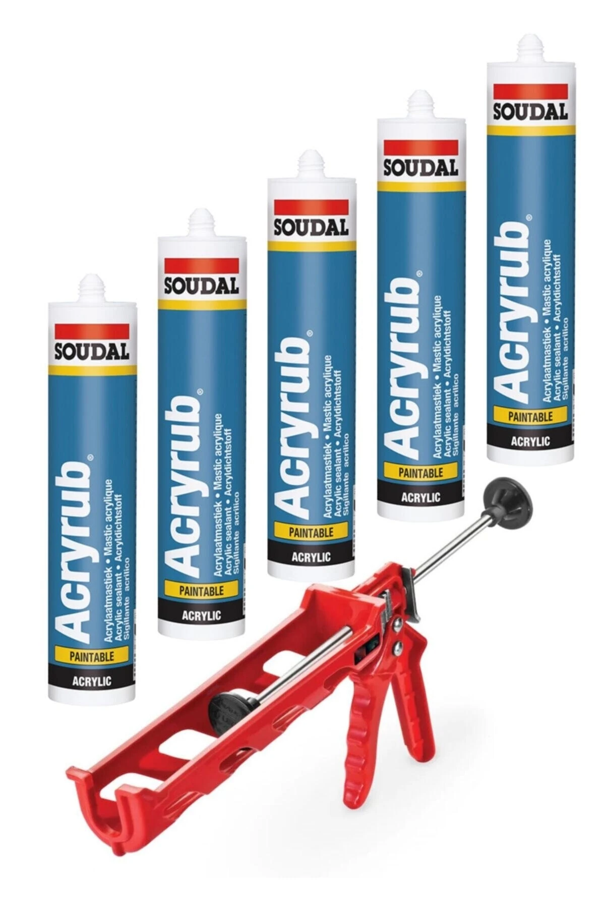 Silikonize Mastik Siyah 500 Gr 5ad.+silikon Tabanca Set