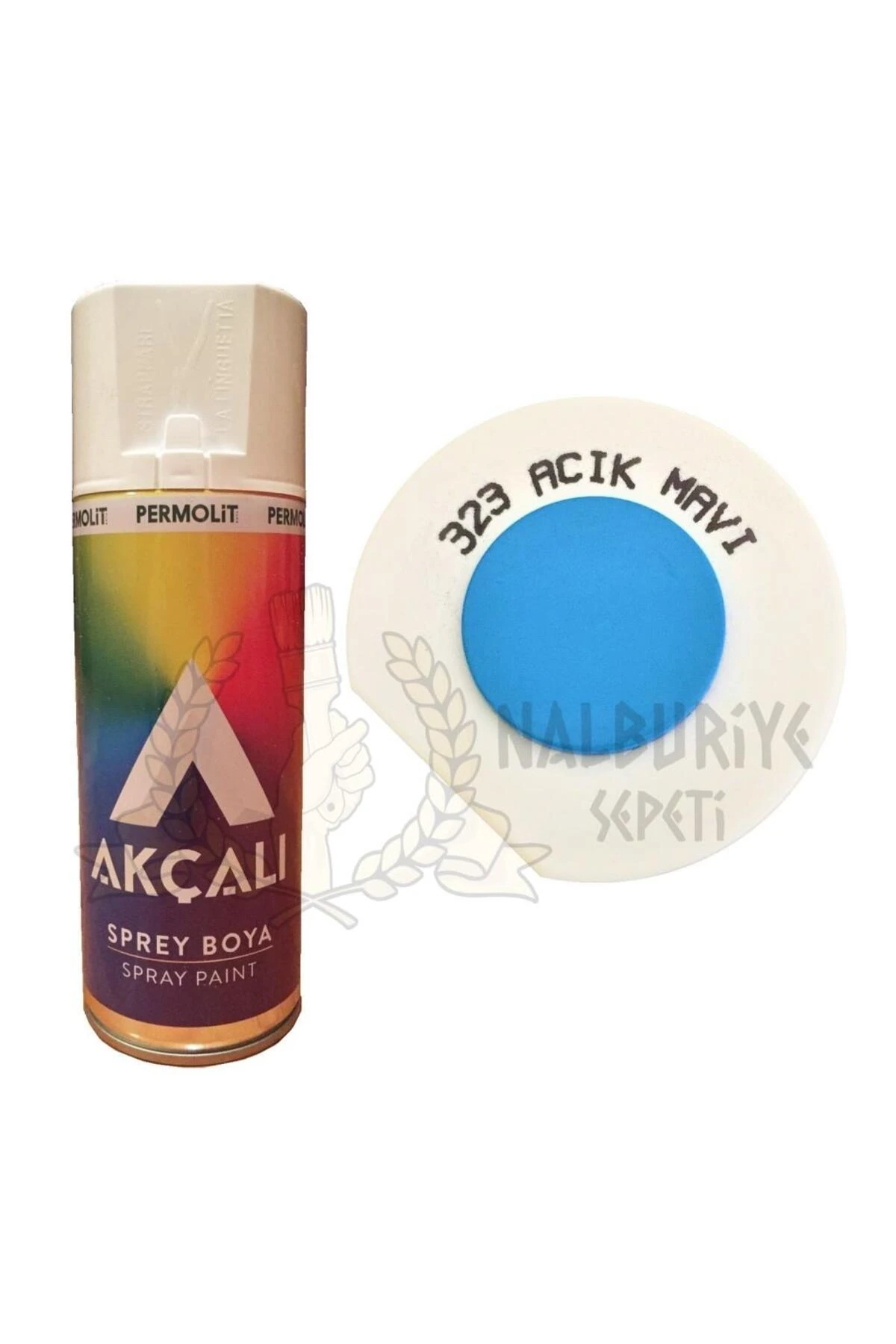 Akrilik Sprey Boya Açik Mavi? 400 Ml - 323