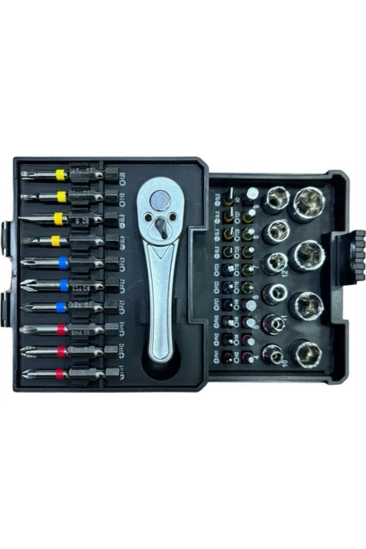 41 Parça 1/4'' S2 Bits ve Cr-V Lokma Seti