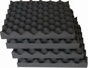 Ses Yalıtımı Akustik Yumurta Sünger Ebat 40 mm 50 x 50 cm