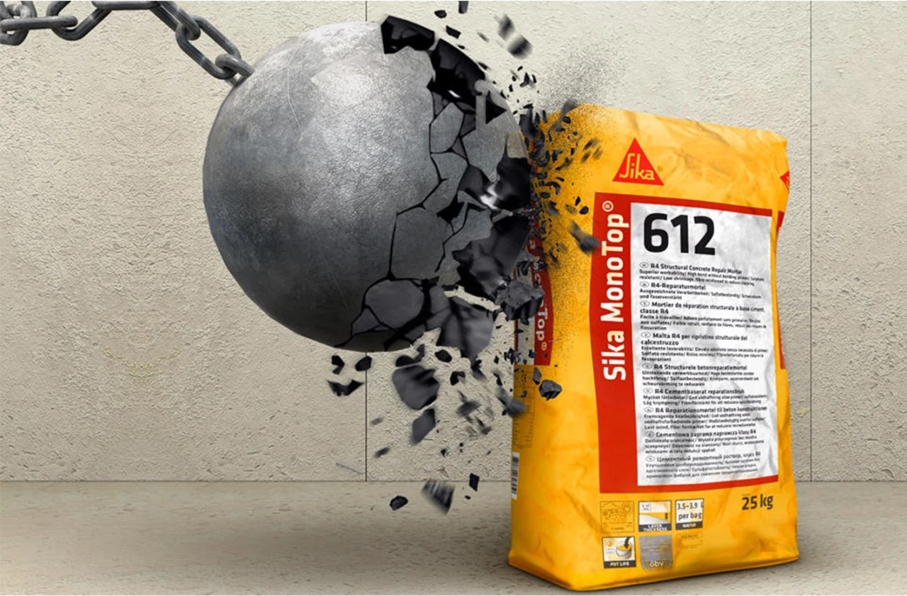 Sika Monotop 612 / Kalın Tamir Harcı