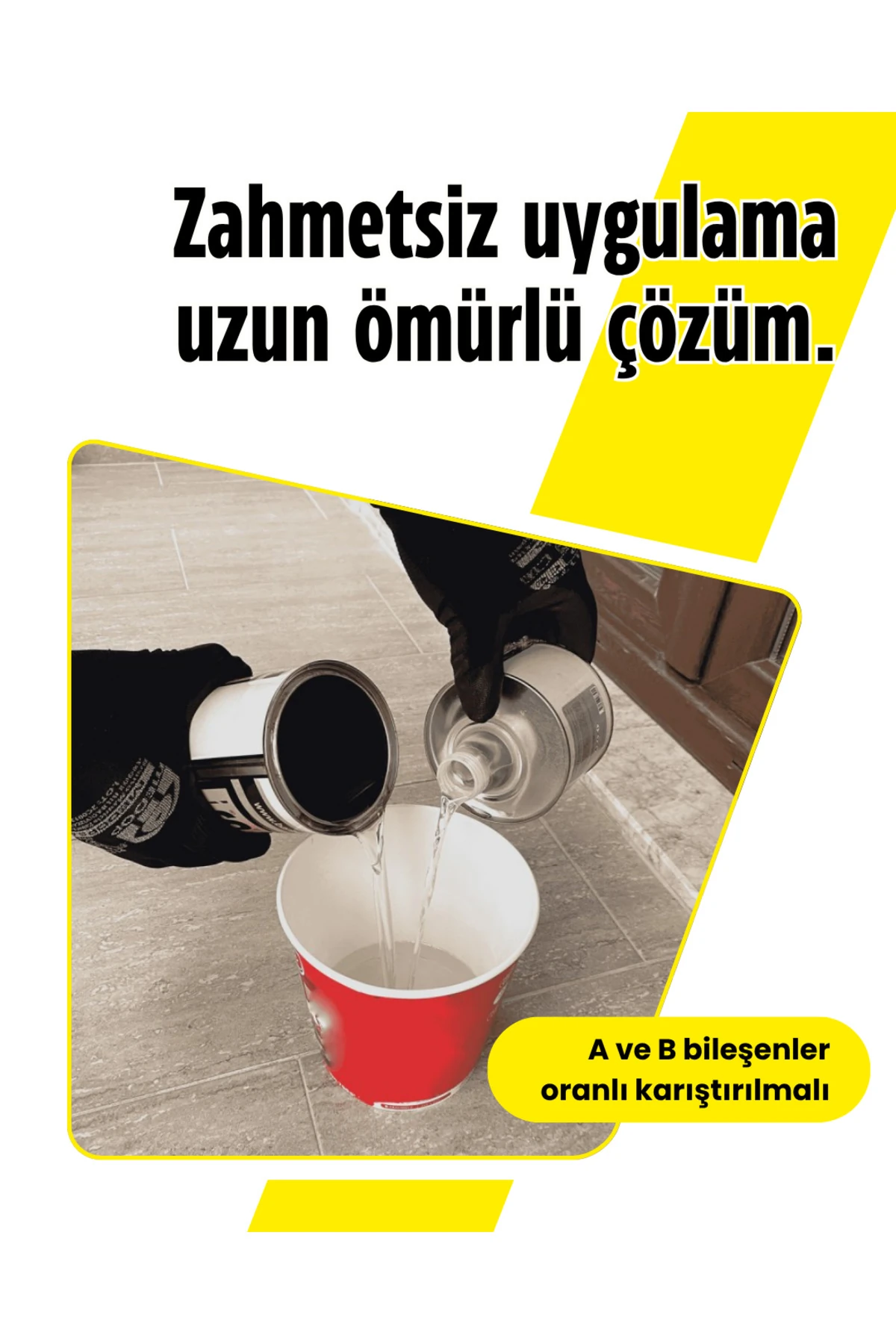 Seramik Yüzeyler İçin Şeffaf Su Yalıtım Ürünü