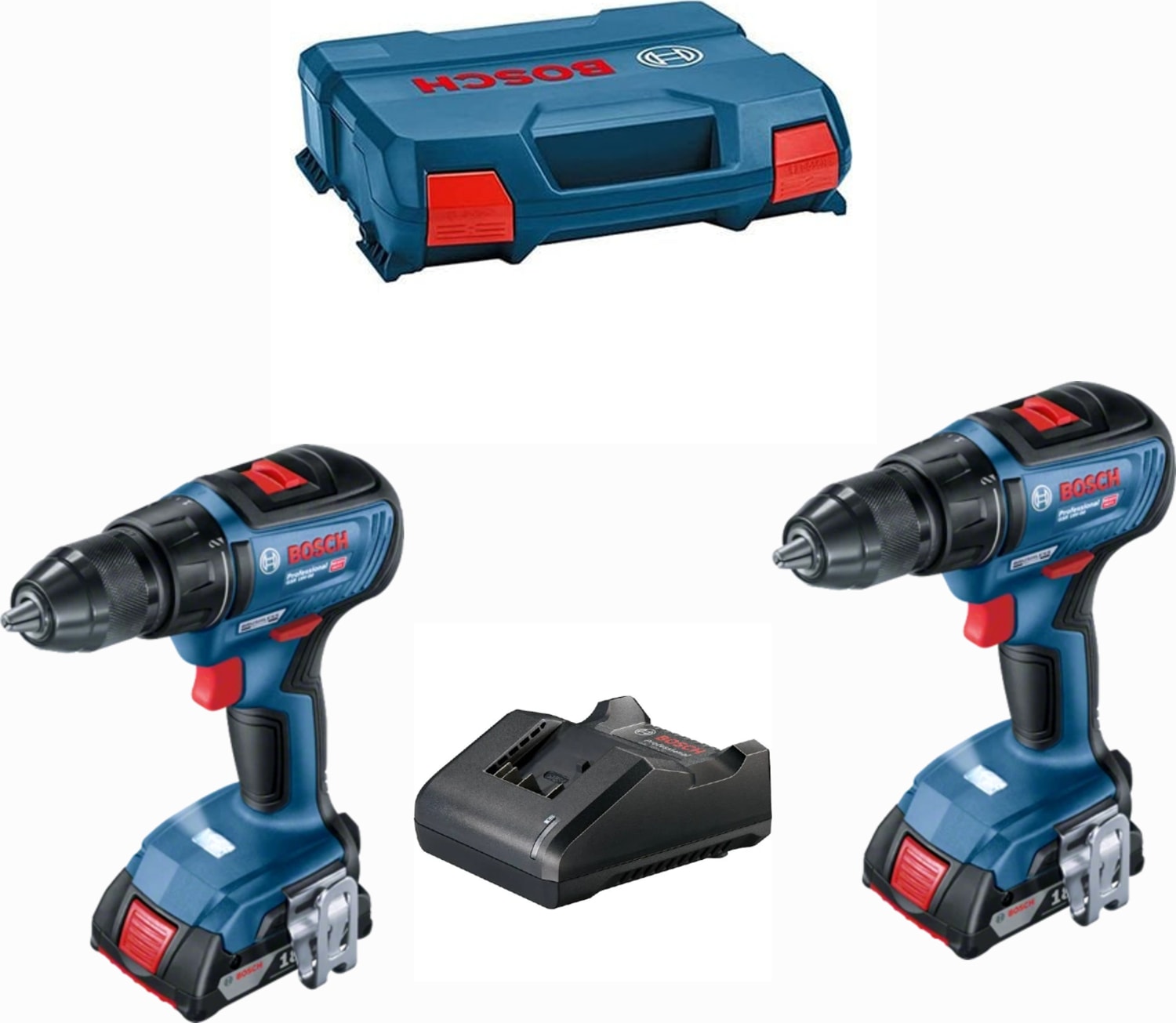 BOSCH Professional Gsr 18V-50 + GSR18V-50 Akülü Vidalama