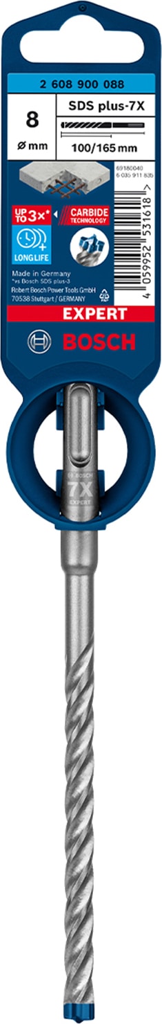 BOSCH Expert Sds Plus-7x Kırıcı Delici Delme Ucu 8 x 100 x 165 mm