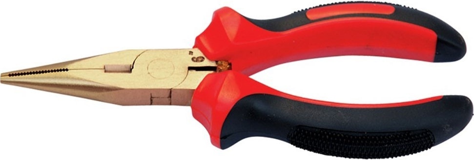 Kıvılcım Çıkarmayan Patlamaya Dayanıklı 253 160 mm Kargaburun Düz 6"