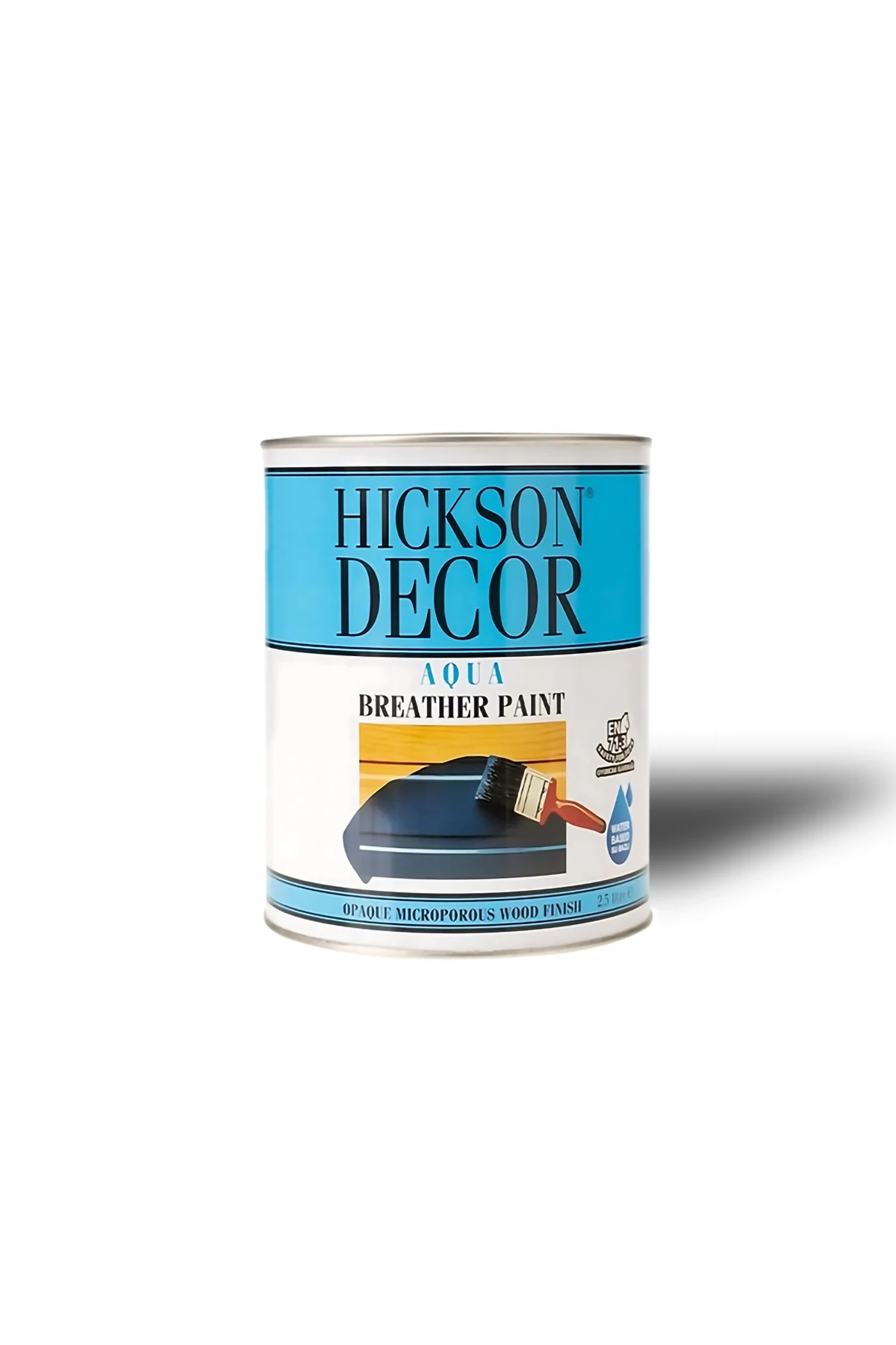 Hickson Decor Aqua Breather Paint Nefes Alan Polar White Beyaz Yarı Mat 1 Lt