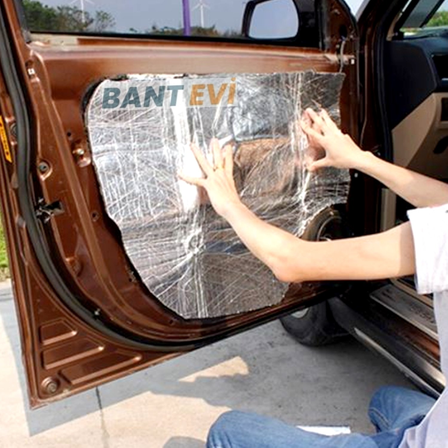 Folyolu Kauçuk Sünger 13MM Kalınlıkta 20cmx5mt Yapışkanlı Araç Oto Ses Isı Yalıtım Bandı