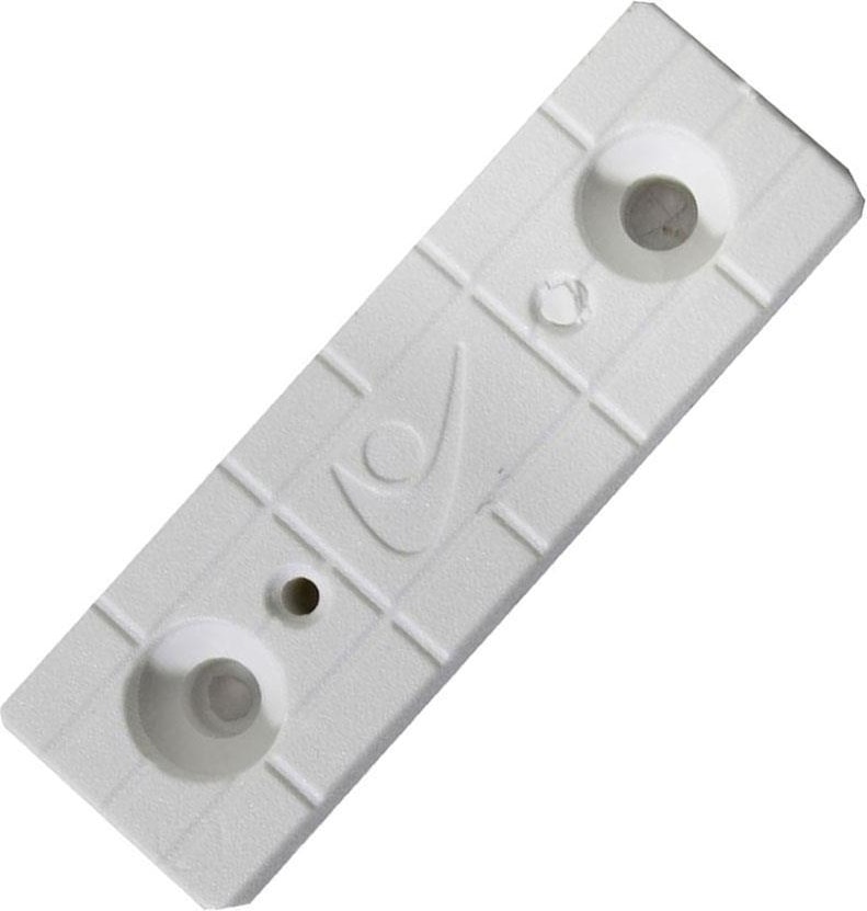 Plastik Takoz Ayak Baza Pabucu Denge Çubuğu Takozu 5 cm (10 Adet) Beyaz