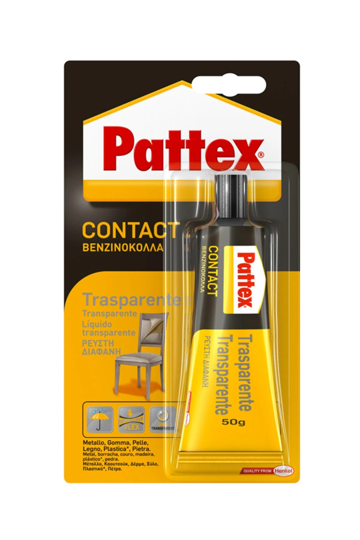Pattex Yapıştırıcı Metal - Plastk - Cam 50 Gr.