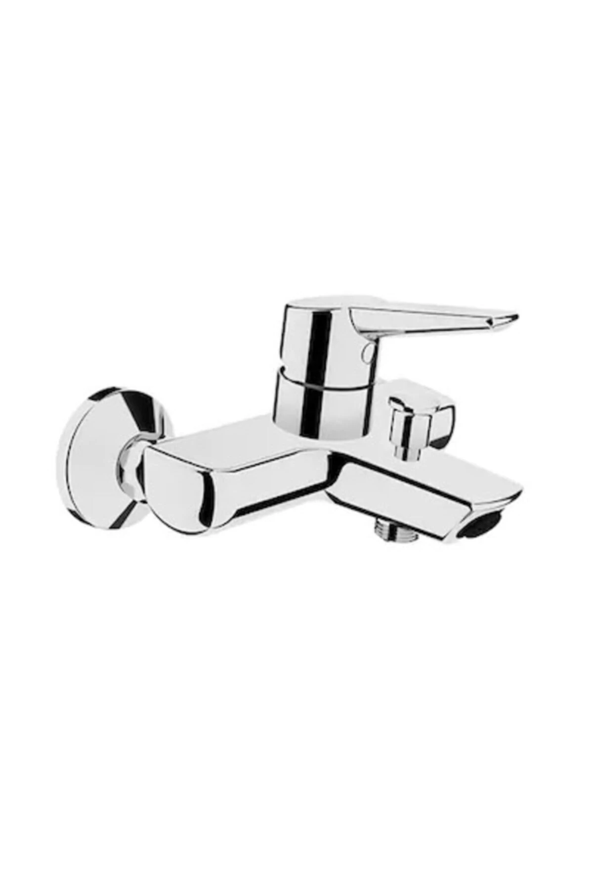 Solid S Banyo Batarya Valtemo Krom Siyah Tepe Duş Takımı