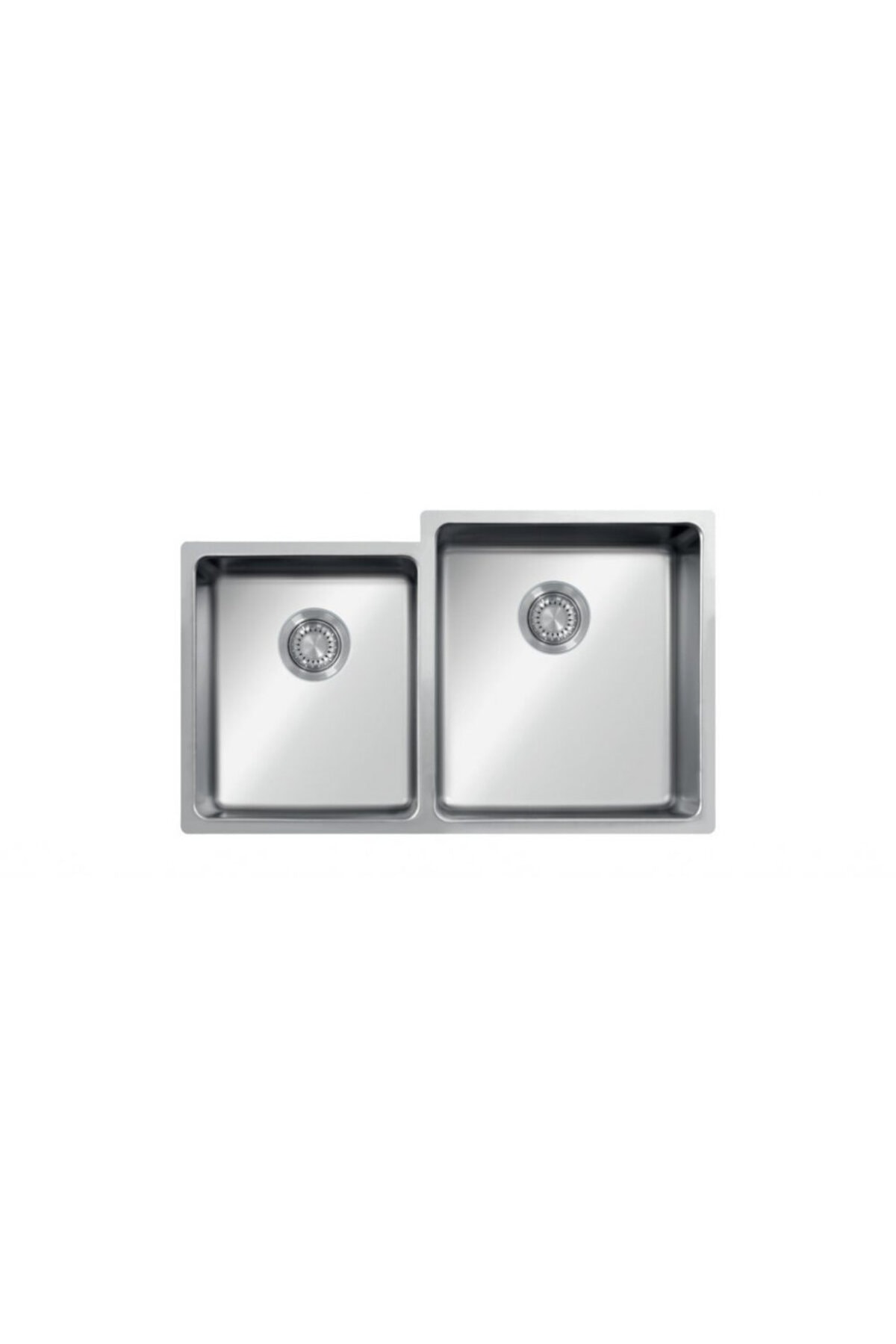 Ukınox Evye Me 400.60.40 U5pr.Gt Polısajlı Küçük Göz Sagda