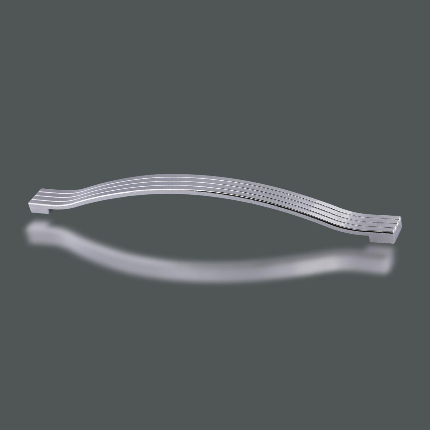 Akasya Mobilya Mutfak Dolabı Çekmece Dolap Kapak Kulpu Düz Ayder Metal Kulbu Kulp Kulpu 224 mm Krom