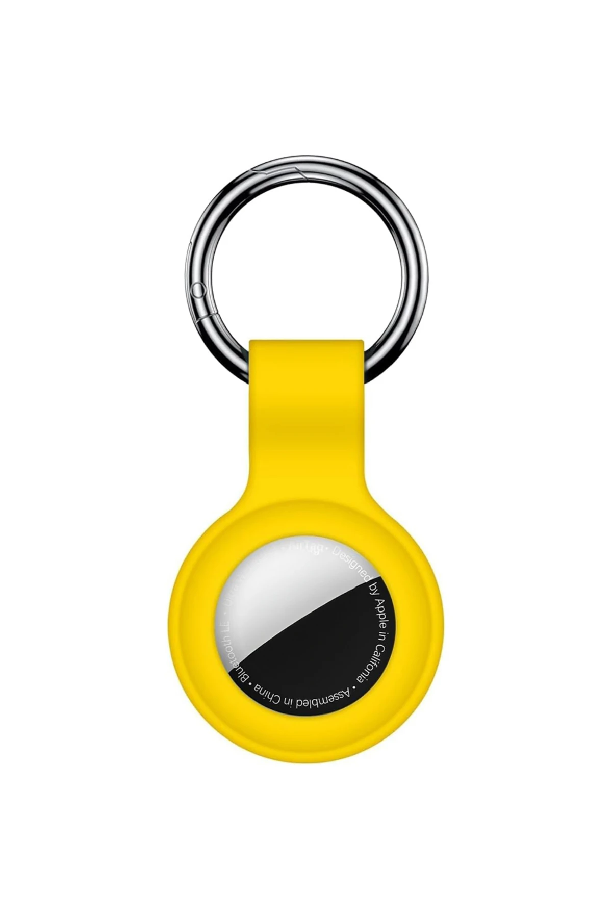 AirTag Uyumlu Silikon Koruyucu Anahtarlık Arkası Kapalı Düşmez Yıkanabilir