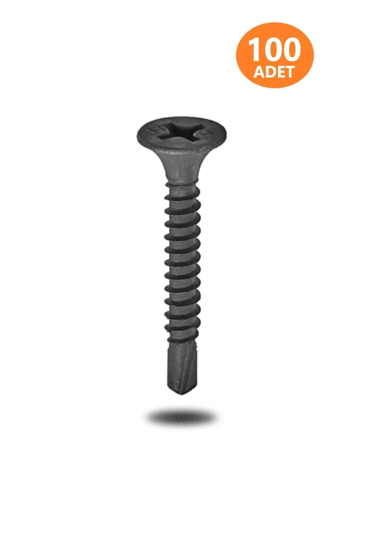 YHB Matkap Uçlu Siyah Alçıpan Vidası 3.5x25 Akıllı Vida