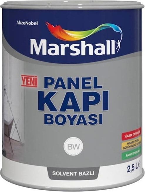 Panel Kapı Boyası Bw Baz 1 L