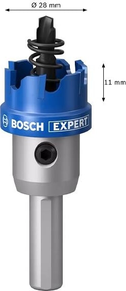 BOSCH Expert 27 mm Elmaslı Inox Panç Adaptörlü 2608901410