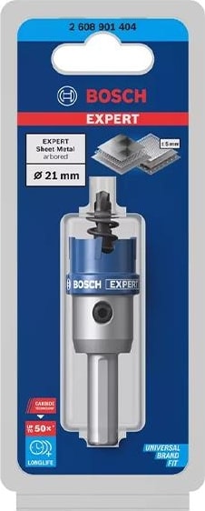 BOSCH Expert 21 mm Elmaslı Inox Panç Adaptörlü 2608901404
