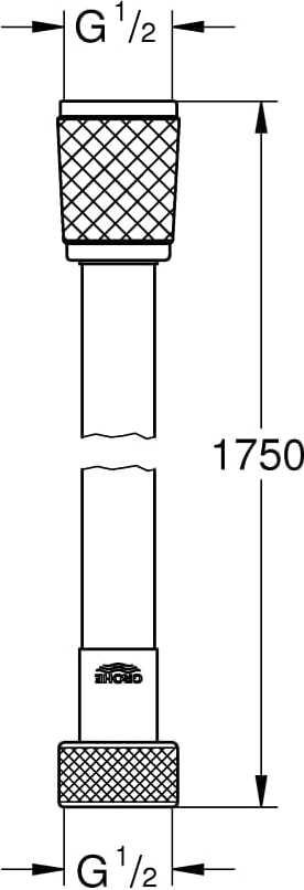Relexaflex Duş Hortumu 1750 mm - 28410002