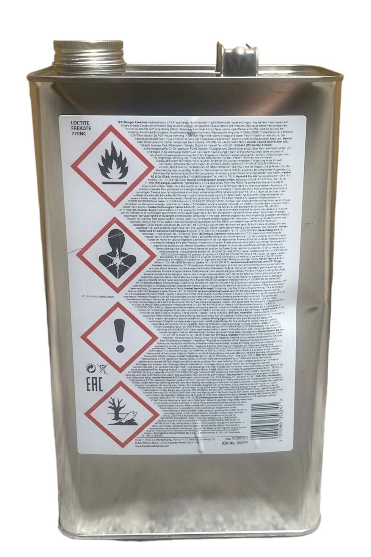 Loctıte Kalıp Ayırıcı Frekote 770 Nc 5 Litre(SKT2026)