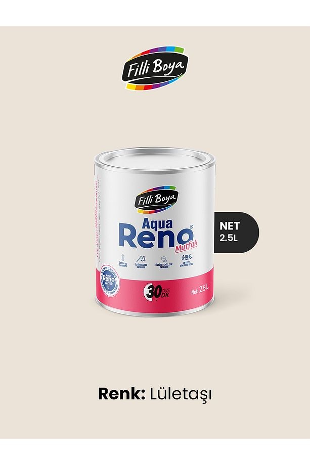 Aqua Reno Mutfak 2.5 Lt Lületaşı