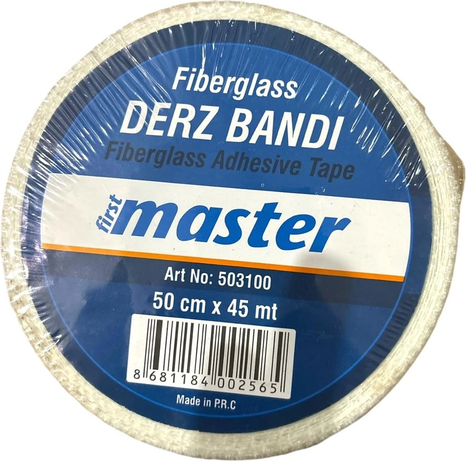 First  Beze Derz Bandı Fileli Bant Alçıpan Bantı Derz Bandı 50 cm x 45 mt