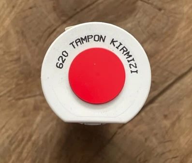 400ML Kırmızı Sprey Boya Parlak Kırmızı Tampon Boyası