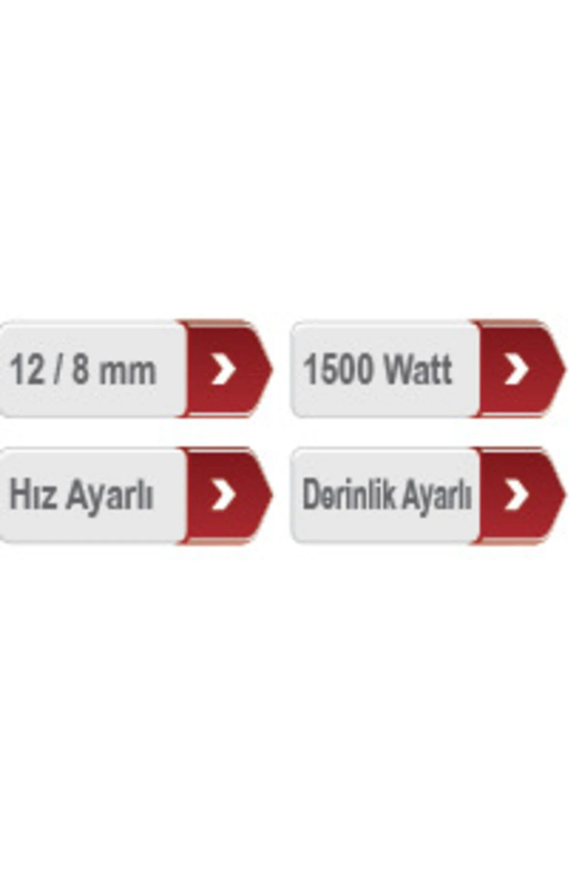 Pr 12 E 12mm 1500w Elektrklı Freze Makınası