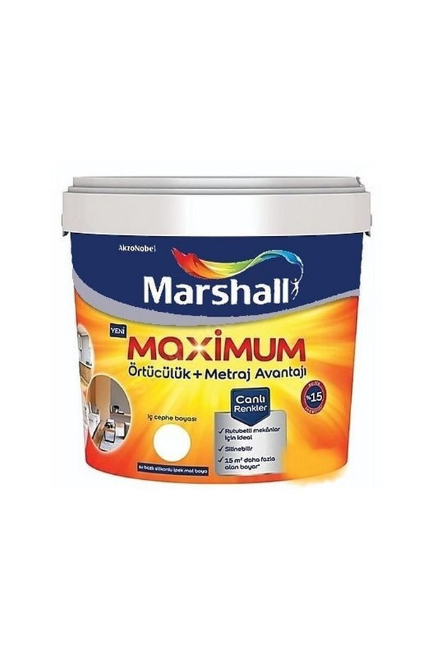 Maximum Silikonlu Ipek Mat Boya - Islak Kum