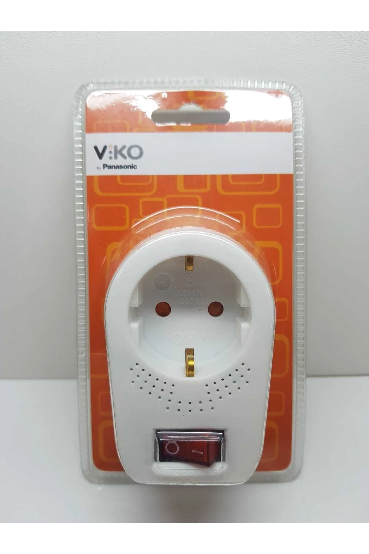 Tekli Anahtarlı Topraklı Fiş/priz