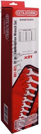 CETA FORM B01-R21 21 Parça Kombine Anahtar Takımı (Bez Çanta)