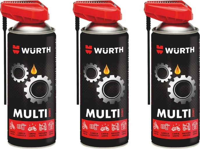 Multi 5in1 Çok Amaçlı Bakım Yağı-Pas Sökücü 400 ml X3