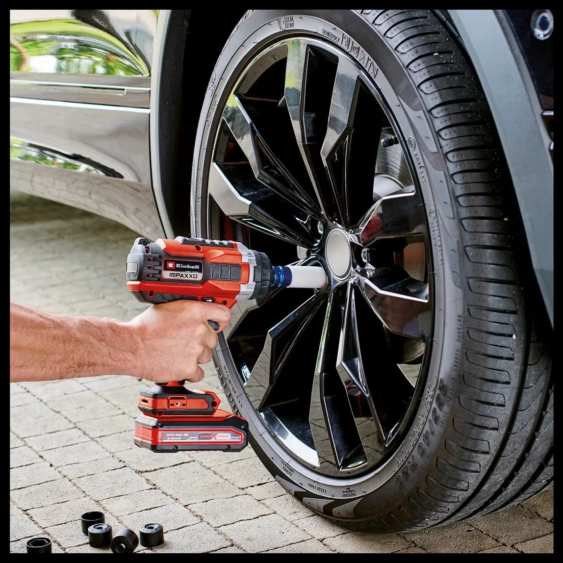 Professional Akülü Darbeli Somun Sıkma IMPAXXO 18/400 Power X-Change (Li-Ion, 18 V, 400 Nm, 3 Vitesli Şanzıman, Kömürsüz Motor, Akü ve Şarj Cihazı Dahil Değildir) - 4510070