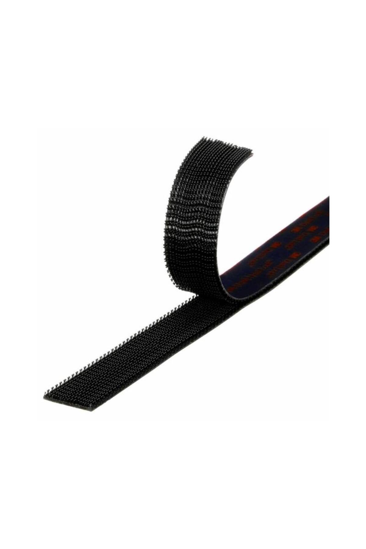 SJ3550CF Dual Lock Açılıp Kapanan Siyah Bant - 25 mm x 45 mt.