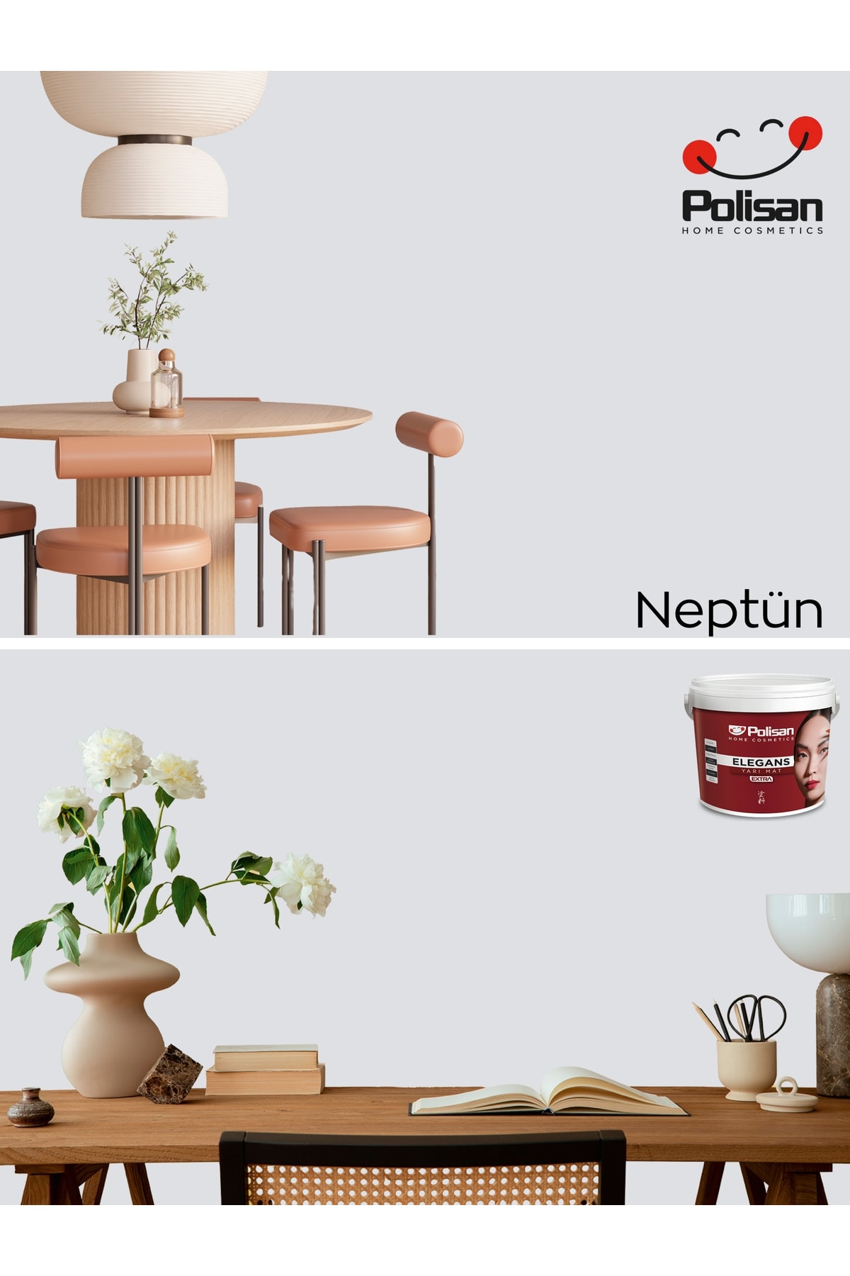 Elegans Silinebilir-Antibakteriyel-Kokusuz İçCepheBoyası 2.5lt- 2025 YENİ DÜNYA Renk Paleti