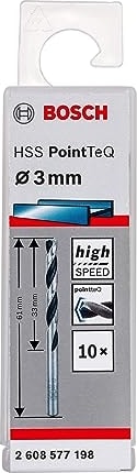 BOSCH Hss Pointteq Metal Matkap Ucu 3,0mm 10 Lu