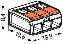 211-413 Kollu Birleştirme Konektörü 12 li