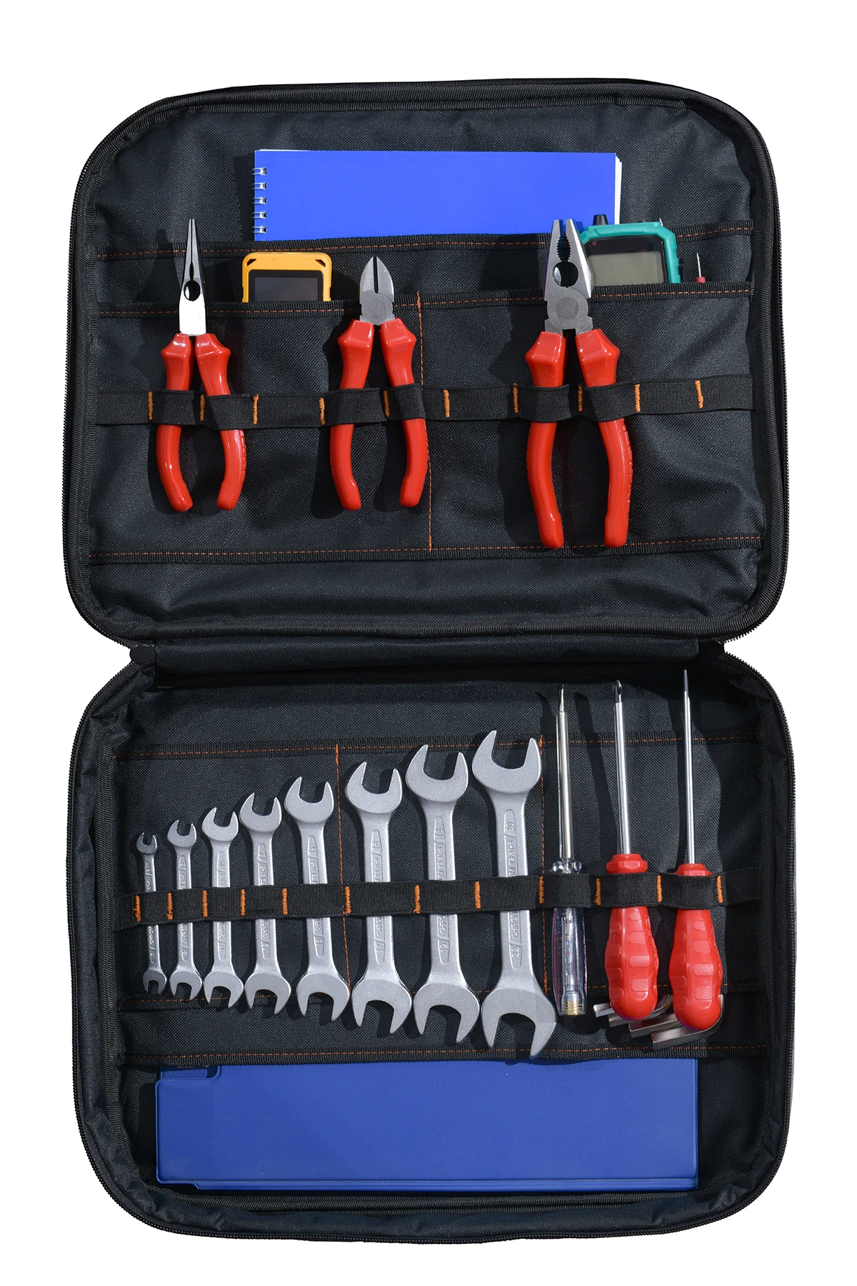 Teknisyen Bilgisayar ve Takım Çantası - 36 Bölmeli, Suya Dayanıklı, Elde ve Omuzda Taşıma