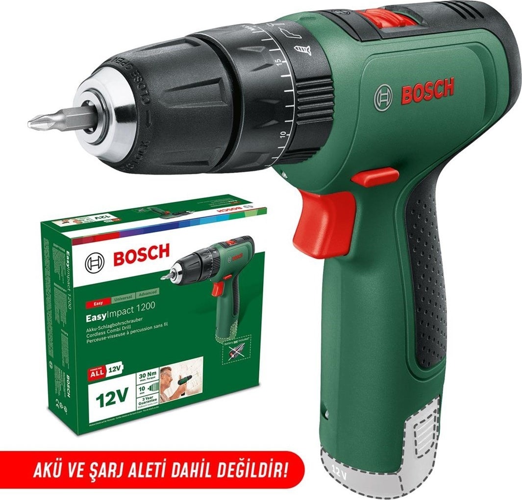 Akülü Darbeli Easyımpact 1200 Baretool Solo - 06039D3103