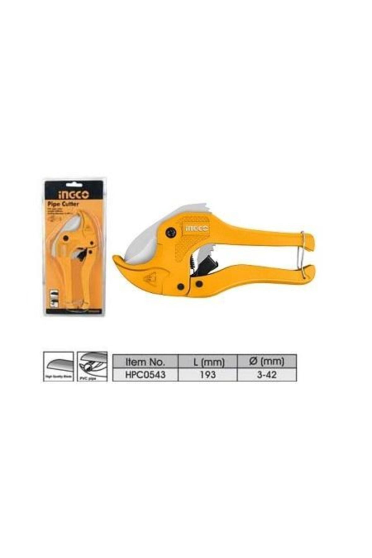 193mm Pvc Boru Kesme Makası