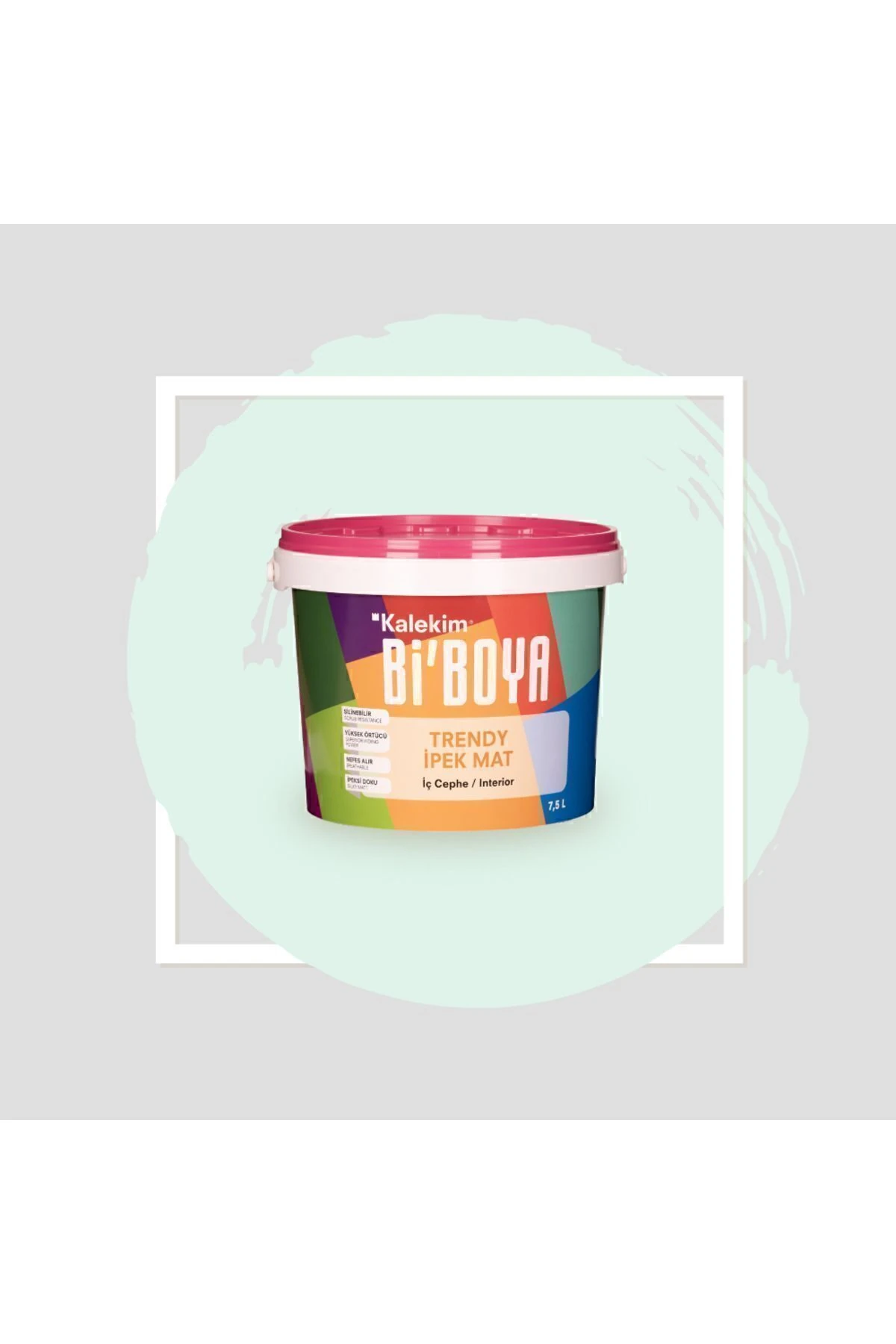 İpek Mat Trendy 7,5 Lt Nil Yeşili